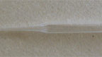 Glass Pasteur pipette including sucker